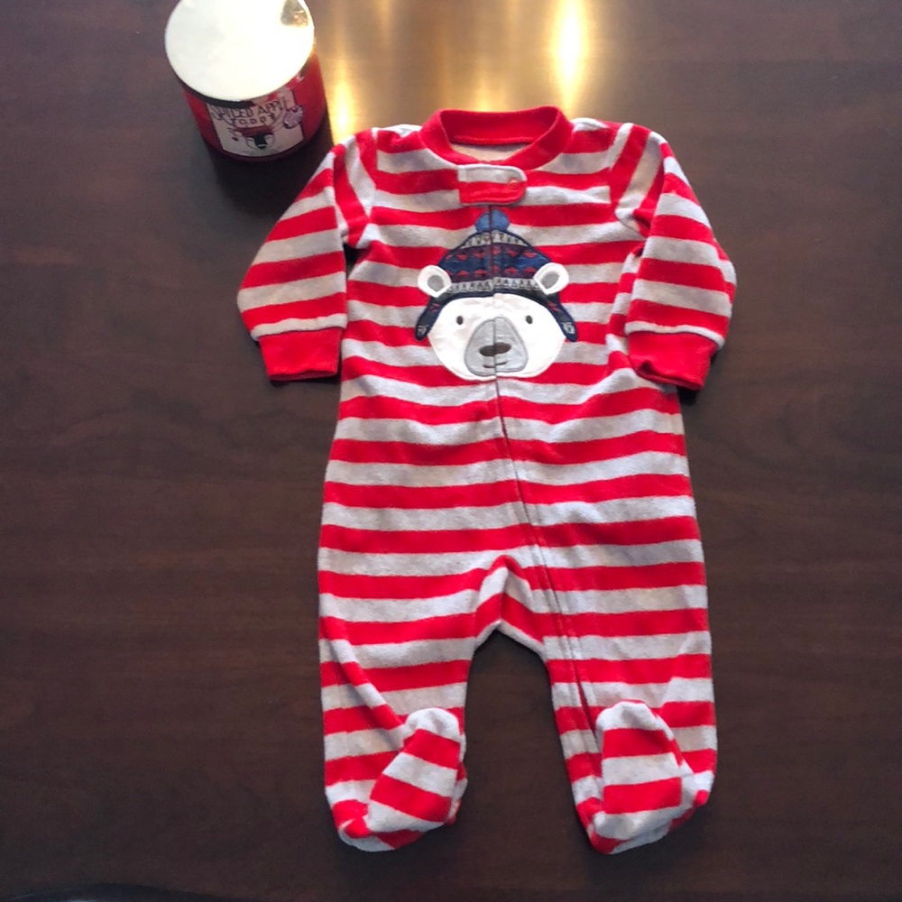 ❄️sale❄️Carter’s 6 month fleece pajamas